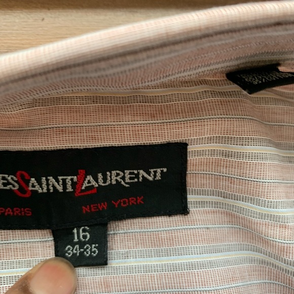 Yves Saint Laurent retro stripes shirt 16 - Picture 4 of 8